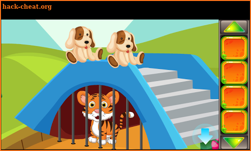 Best Escape Game 10 - Smart Tiger Cub Rescue Game screenshot