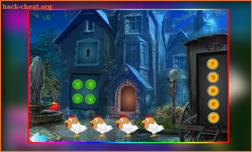 Best Escape Games 190 Rooster Man Rescue Game screenshot