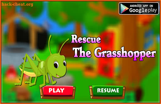 Best Escape Games 251 Rescue The Grasshopper screenshot