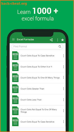 Best Excel Formula & Excel Functions Offline screenshot