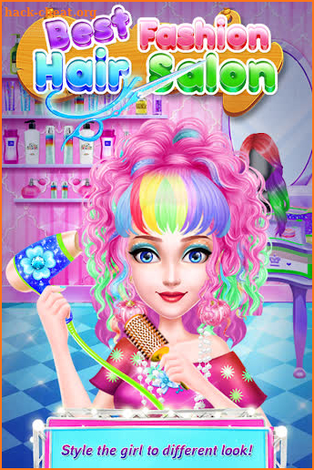 Best Fashion Hair Salon * Fun Casual Fashion Game screenshot