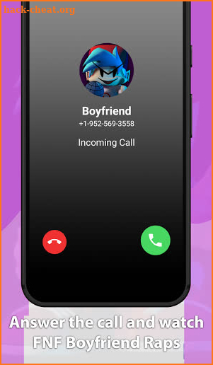 Best FNF Boyfriend Fake Chat And Video Call screenshot