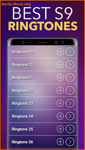 Best Galaxy S9 / S9 Plus Notification Ringtones screenshot