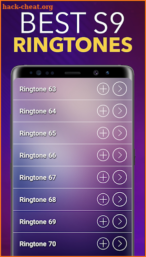 Best Galaxy S9 / S9 Plus Notification Ringtones screenshot