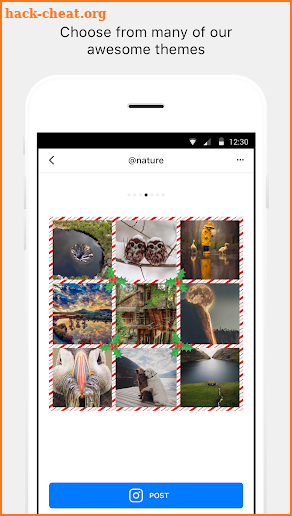 Best Grid for Instagram - 2018 Best Nine screenshot
