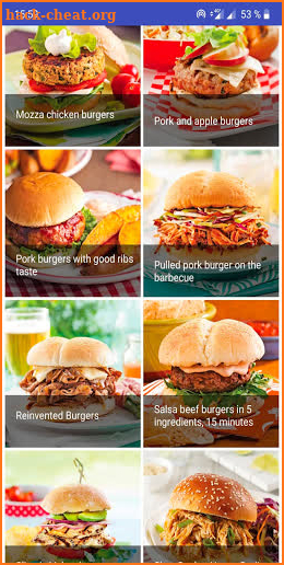 Best Hamburger Recipes screenshot