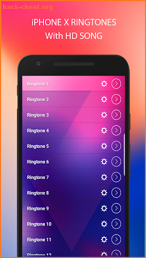 Best ìPhone X Ringtones Remix screenshot