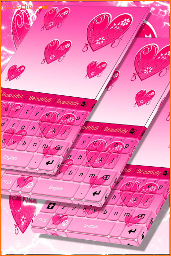 Best Love Keyboard Theme screenshot