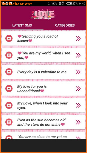Best Love Messages  2019 screenshot