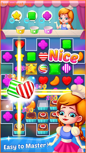 Best match 3 puzzle world : Candy Holic screenshot