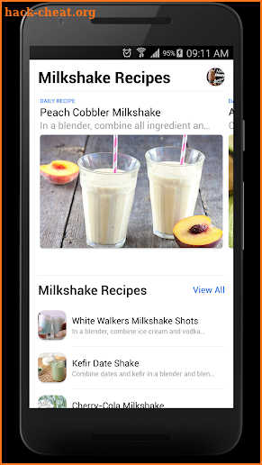 Best Milkshake Recipes - How to make a Milkshake screenshot