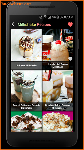 Best Milkshake Recipes - How to make a Milkshake screenshot