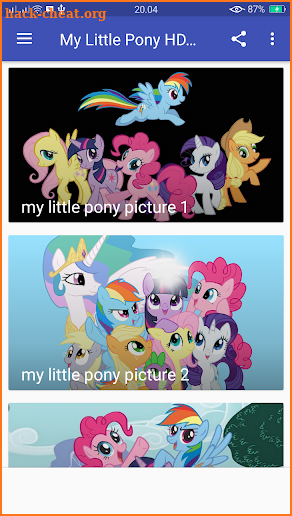 Best My Little Pony HD Wallpaper screenshot