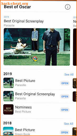 Best of Oscars-Academy Awards screenshot