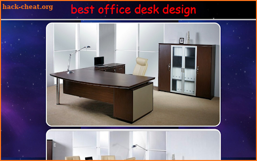 best office desk design screenshot