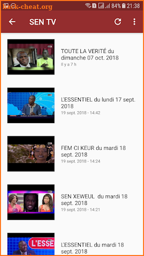 Best Replay Senegalais screenshot