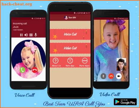 Best Teen USA Call You: Fake Voice & Video Call screenshot