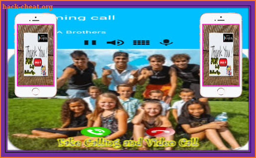 Best USA Brothers: Fake Calling & Video Call screenshot