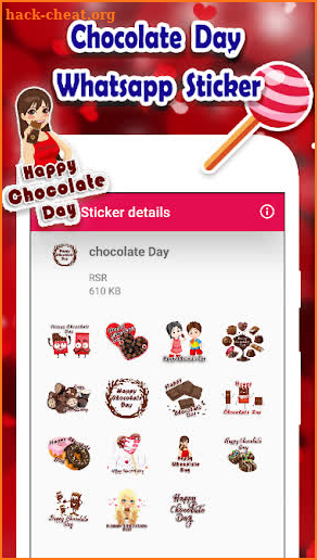 Best Valentine Day Sticker screenshot