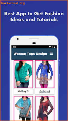 Best Women Tops Design Offline screenshot