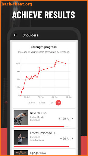BestFit: Gym Workout for Fitness & Weight Training screenshot