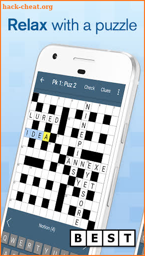 BestForPuzzles Quick Crossword screenshot