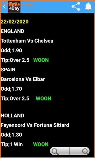 Bet Of The Day screenshot