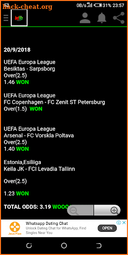 Bet9ja Soccer Tips screenshot