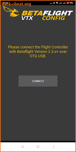 Betaflight VTX Config screenshot