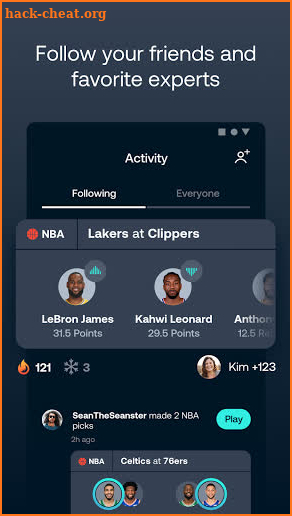 Betcha - Predict Sports, Win Cash screenshot