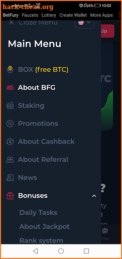 BetFury: Earn Free Bitcoin screenshot