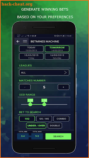 BetMines Free Football Betting Tips & Predictions screenshot