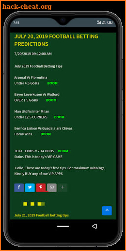 Betro Football Betting Tips screenshot