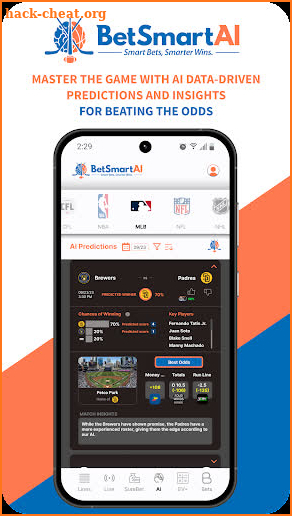 BetSmartAI: Sports Analytics screenshot