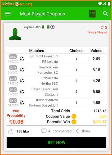 BetsWall Free Football Betting Tips & Predictions screenshot