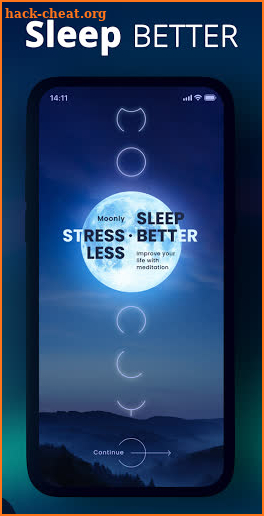 Better Sleep - relax sounds, meditations to sleep screenshot