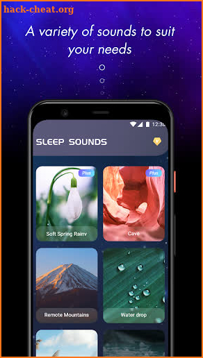 Better Sleep-Relaxing sounds screenshot