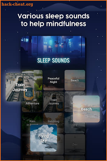 Better sleep: Soothing sounds to fall asleep fast screenshot