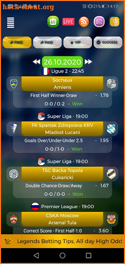 Betting Tips screenshot