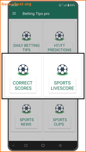 Betting Tips pro - HT/FT, 1X2 & CORRECT SCORE TIPS screenshot