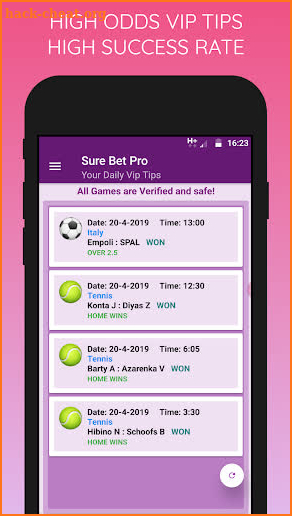Betting Tips Pro - Winning Sport Predictions screenshot