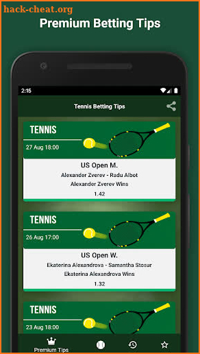 Betting Tips - Tennis Picks screenshot