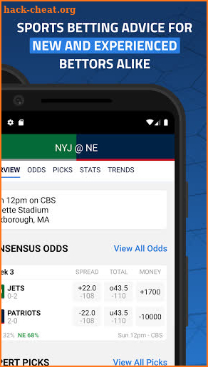 BettingPros: Sports Betting Advice & Odds screenshot