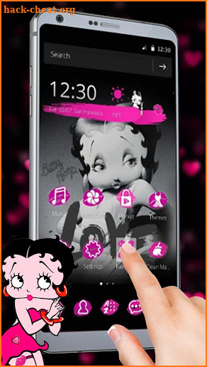 Betty Boop Theme screenshot