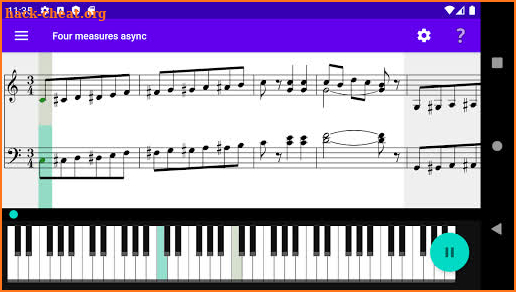 Beyer Piano Exercises screenshot
