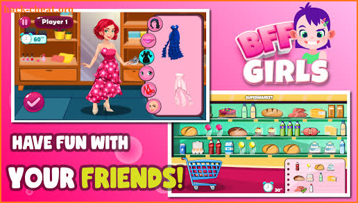 BFF 2 Player Girl Games screenshot