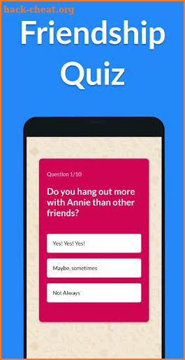 BFF Test: 🙋🙋‍♂️ Quiz Your Friends screenshot