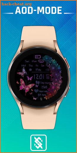 BFF1-Neon Art Flower Butterfly screenshot