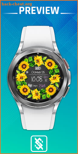 BFF24-Blackboard Art Sunflower screenshot