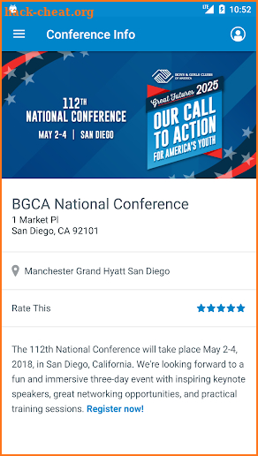 BGCA National Conference screenshot